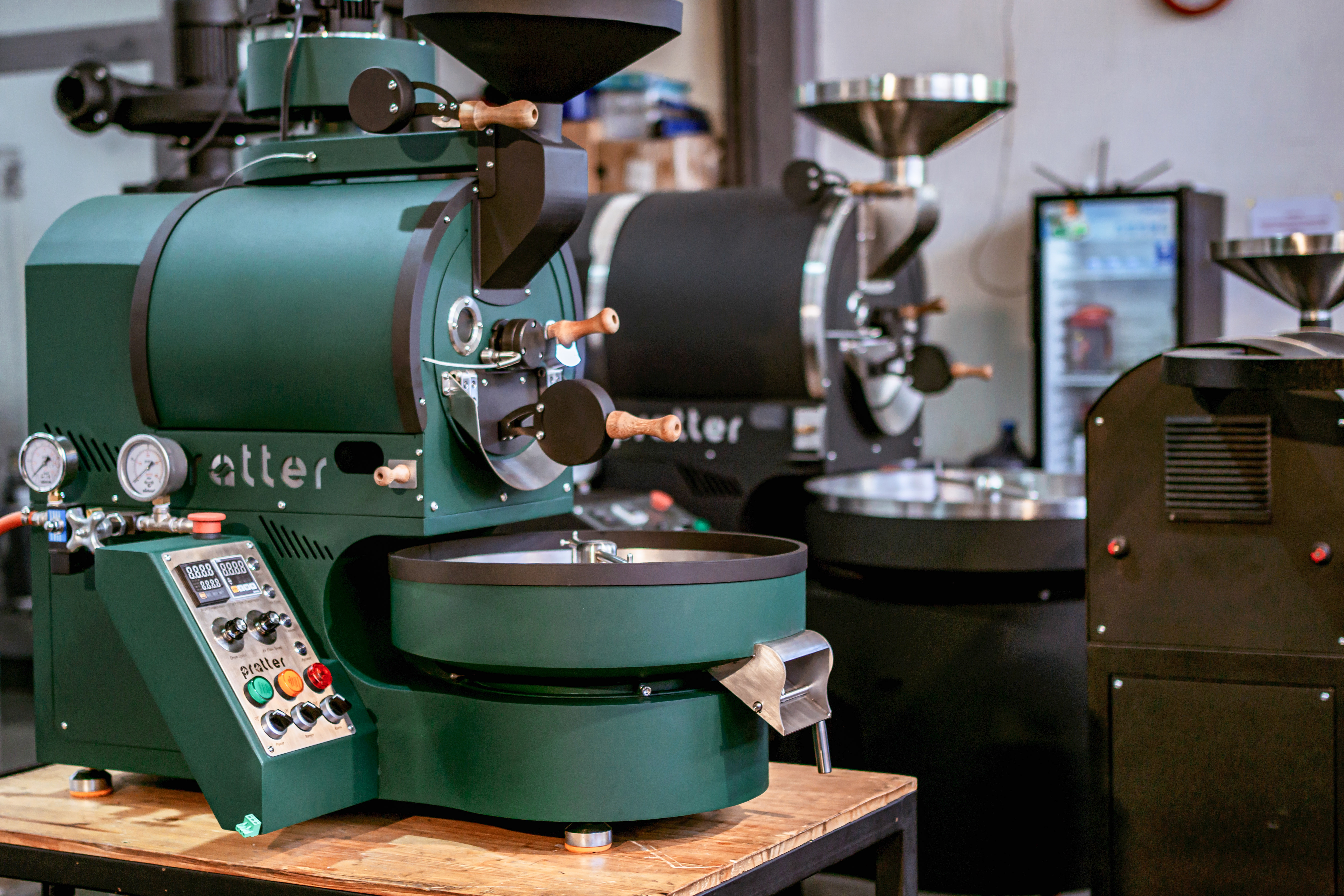 Roasting up the perfect coffee bean with Optidrive VFD and SM Cyclo gear motor technology
